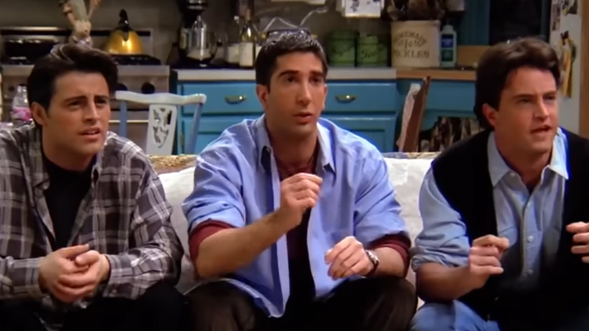 Przyjaciele, Ross, Chandler, Joey