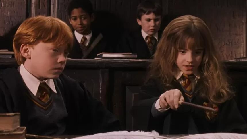 Harry Potter, Ron, Hermiona