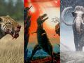 tygrys szablozu0119bny, dinozaury, mamut - quiz z historii u017cycia na Ziemi