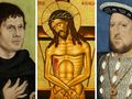 Marcin Luter, Jezus Chrystus, Henryk VIII (ilustracje poglu0105dowe)