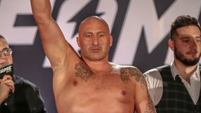 Marcin Najman na ważeniu przed galą FAME.