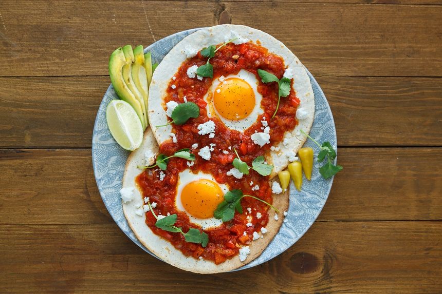 Huevos rancheros, czyli jajka po meksykańsku