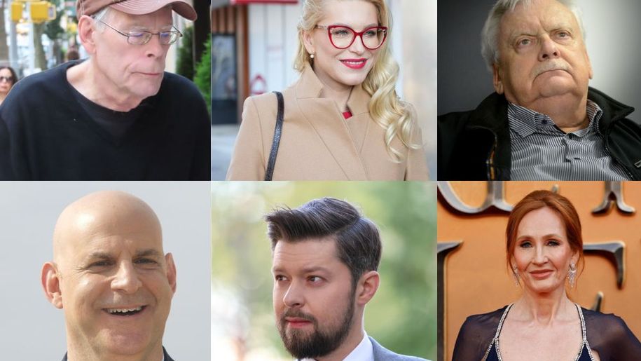 Najpoczytniejsi pisarze w Polsce w 2023 r.