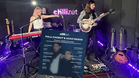 Pola Chobot i Adam Baran w Chillizet