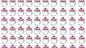 Optyczna zagadka IQ z kubkami