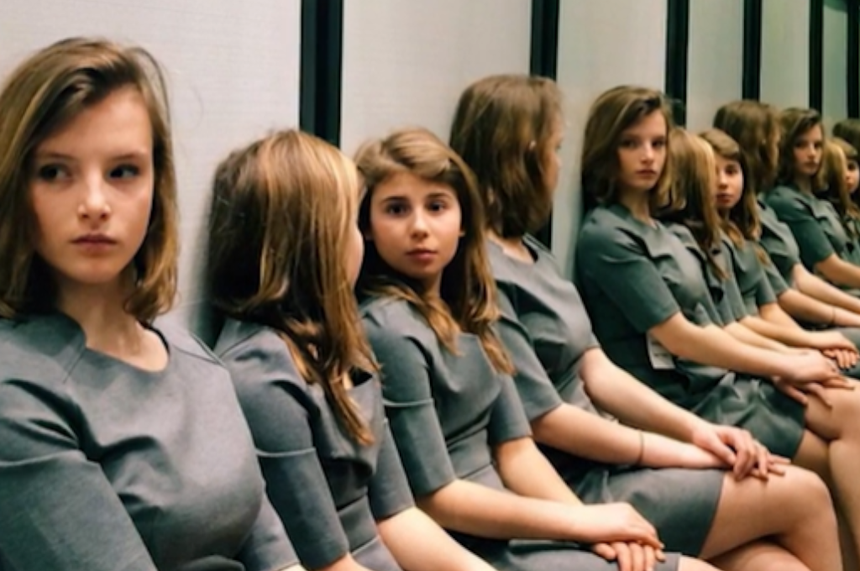 Logiczny test IQ. Ile dziewczynek jest na zdjęciu? Odpowiedź zaskakuje
