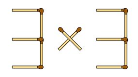 Zagadka matematyczna z zapałkami