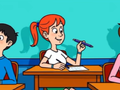 Logiczny test IQ. Wskaż ucznia, który oszukuje na klasówce