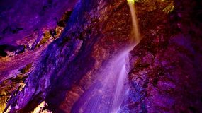 Podziemny wodospad w Złotym Stoku