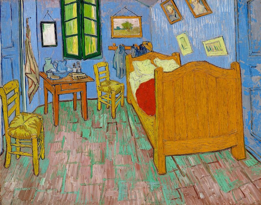 "Sypialnia" Vincenta Van Gogha (1889)