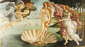 Sandro Botticelli, obraz "Narodziny Wenus"