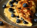 Omlet francuski z borówkami