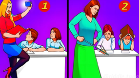 Logiczny test IQ. Która kobieta jest złą nauczycielką? Masz 6 sekund