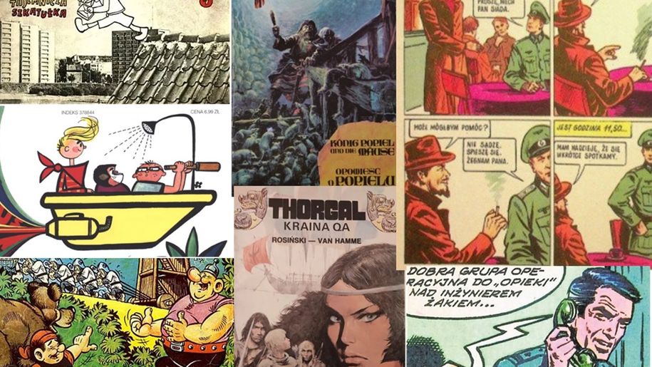 Kultowe komiksy w PRL