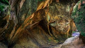 Wodospad Czarownic w Ciężkowicach