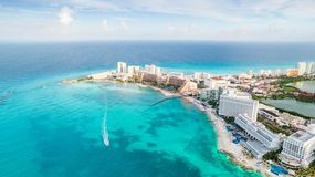 Wybrzeże w Cancún w Meksyku