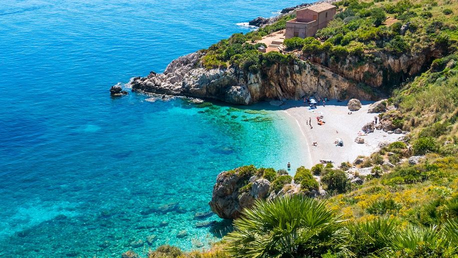 Plaża na Sycylii