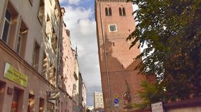 Krzywa wieża w Ząbkowicach Śląskich