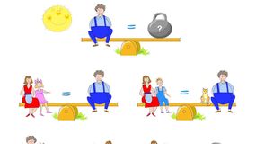 Logiczny test IQ z matematyki. Ile kilogramów waży mężczyzna? 