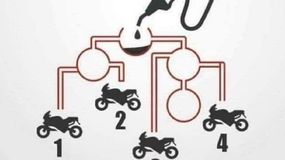 Który motocykl zatankuje jako pierwszy?