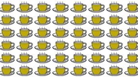 Test IQ z filiżankami