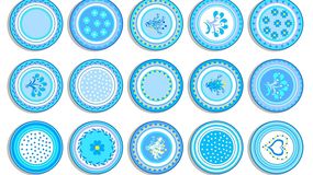 Zagadka obrazkowa IQ z talerzami