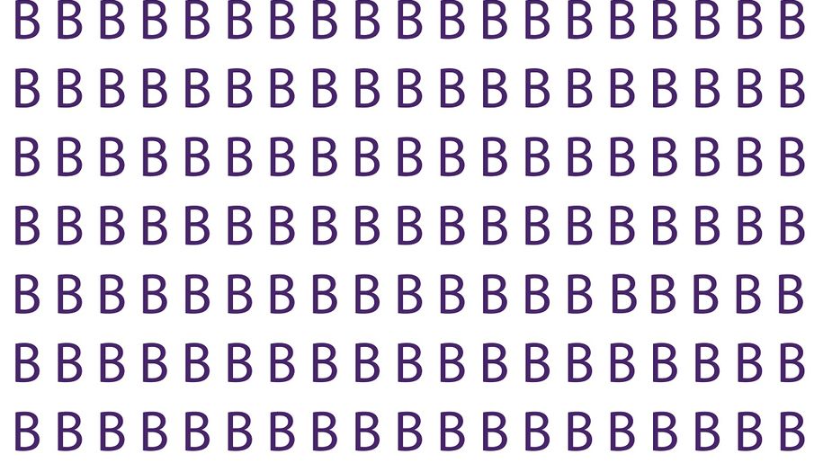 Zagadka IQ z 8 i literką B