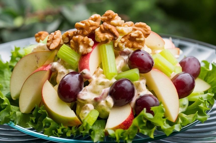 Przepis na sałatkę Waldorf