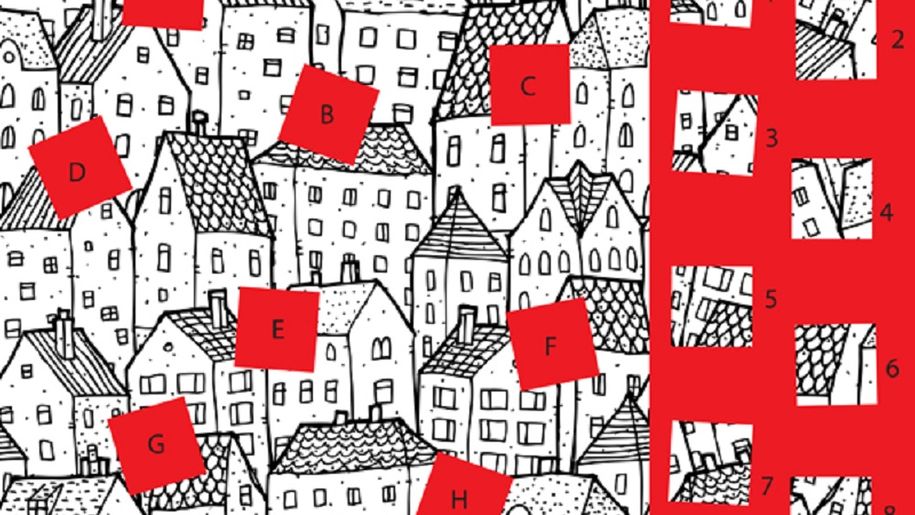 Dopasuj puzzle. Zagadka IQ