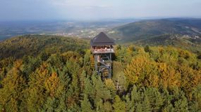 Wieża widokowa na górze Kamionna