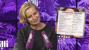 Magdalena Cielecka w studiu Chillizet