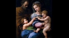 Obraz Rafaela "Madonna della Rosa"