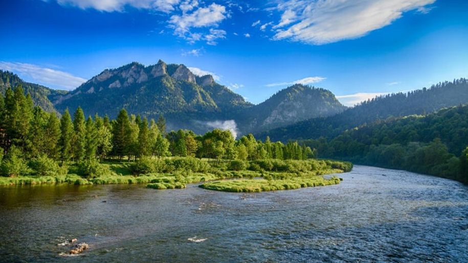Górskie pasmo Pieniny