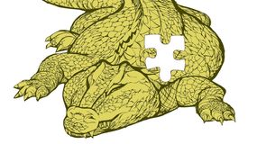 Zagadka IQ: Krokodyl bez puzzla