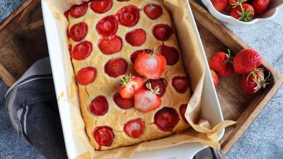 Ciasto truskawkowe bez glutenu – prosty przepis Ani Lewandowskiej