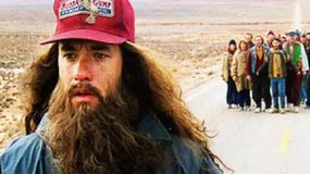 Scena z filmu "Forrest Gump"