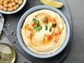 Wysokobiałkowe śniadanie - hummus