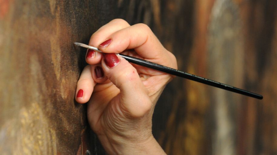 Konserwacja "Bitwy pod Grunwaldem" Jana Matejki