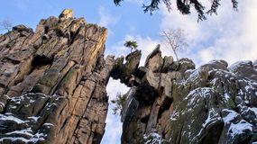 Most Skalny w Rudawach Janowickich