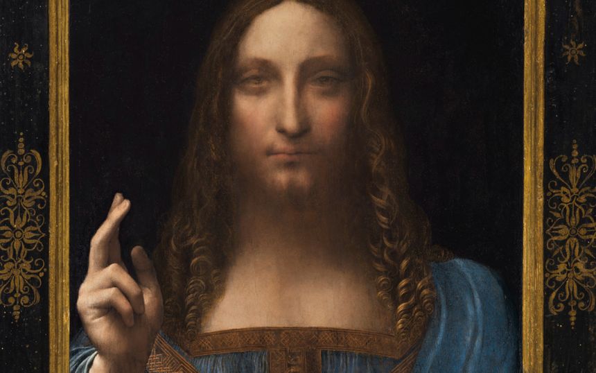 "Zbawiciel świata" Leonardo da Vinci