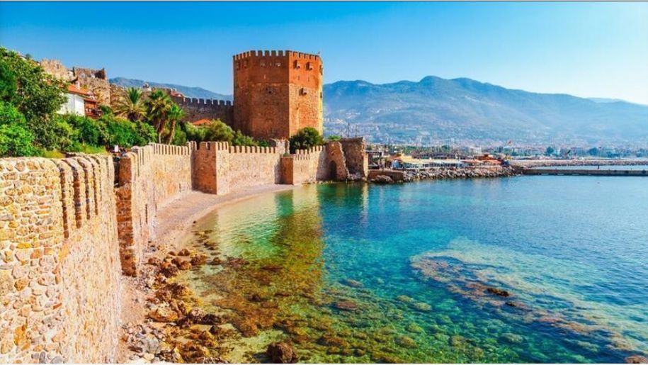 Alanya, widok na twierdzę