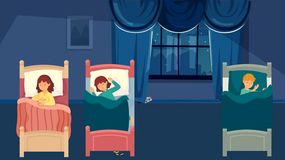 Które dziecko wstawało w nocy? Test IQ