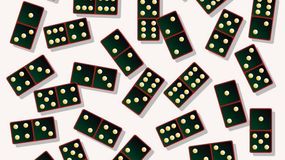 Rozsypane kostki domino