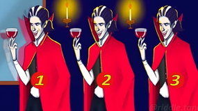 Test logiczny IQ. Kto nie jest wampirem? Odgadnij w 4 sekundy