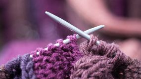 Dzierganie, robótki na drutach