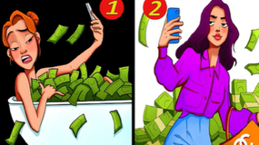 Logiczny test IQ. Która kobieta udaje milionerkę? Zgadnij w 5 sekund