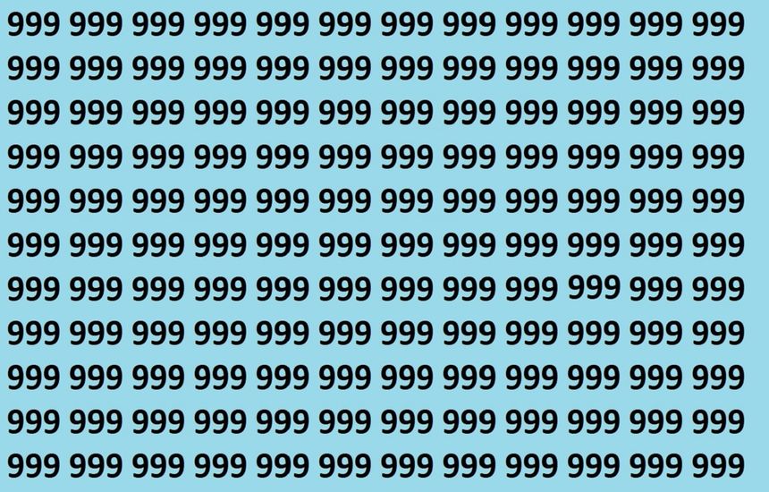 Zagadka z liczbą 999