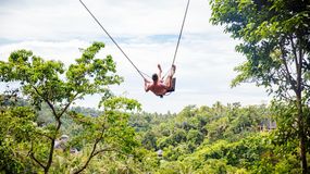 Huśtawka na Bali w Indonezji