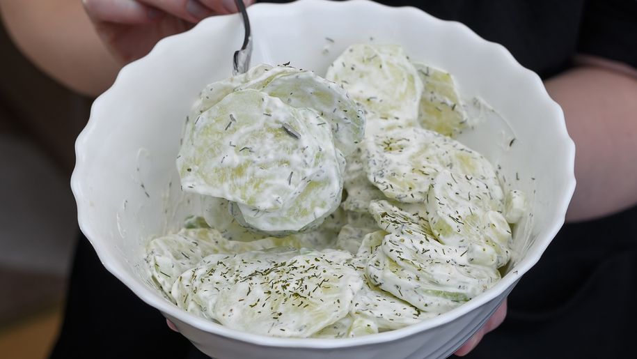 Mizeria z ogórków – przepis