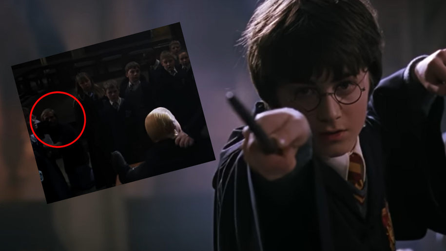Błąd w filmie Harry Potter i Komnata Tajemnic